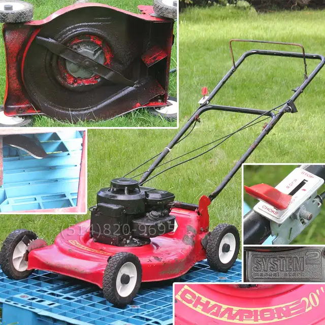 Tondeuse à gazon 20' Briggs & Stratton lawn mower VINTAGE 1992