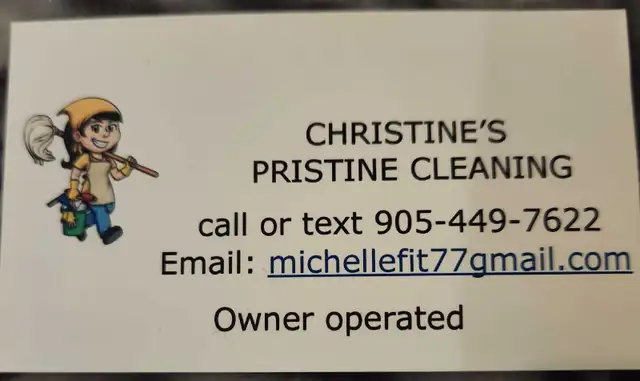 Christine's Pristine Cleaning Services