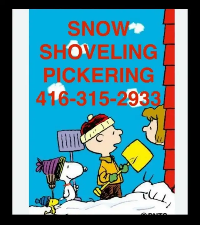 SNOWBLOWER SNOW SHOVEL PICKERING DRIVEWAY
