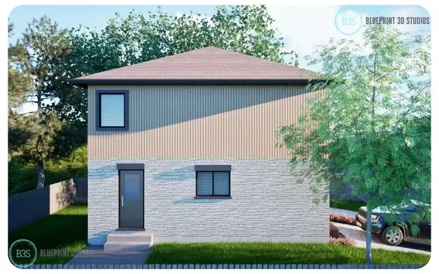 Custom Home 3D Visualization, Exterior and Interior - for sale