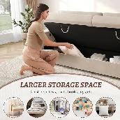 Brand New 72.5 Inch Modern Velvet Sofa Special $299 - Photo 3