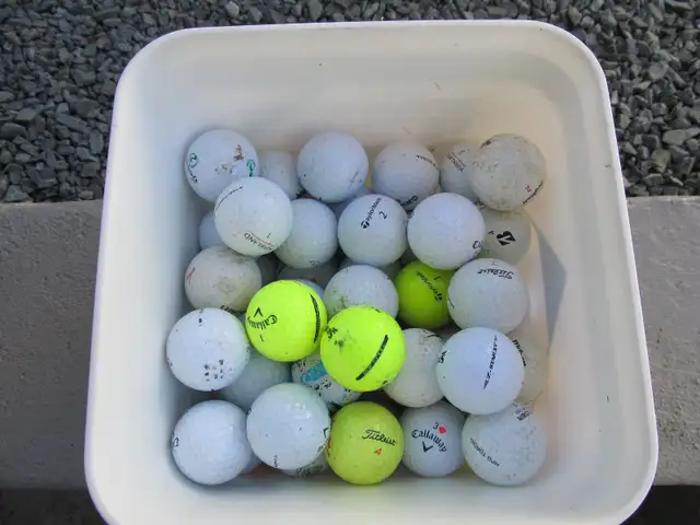 6.5 Dozen Used Golf Balls For Sale