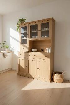 Brand New 47 x 15.5 x 74 in. Kitchen Hutch Special $199