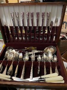 Rogers Silverware Set For Sale