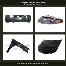 Dodge Avenger 1997-2014 Grille Fender Bumper Absorber Hood