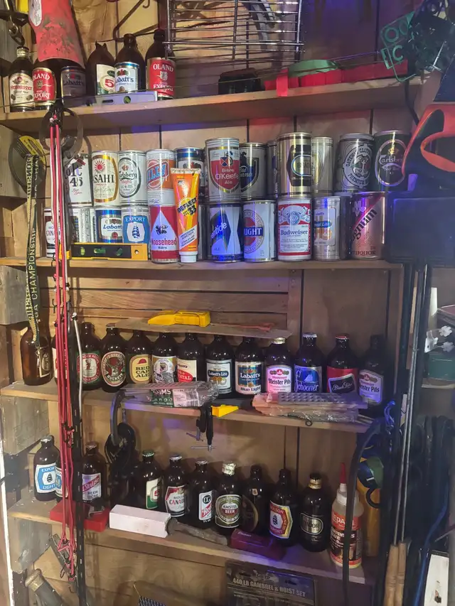 beer bottle collection