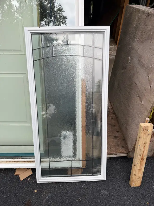 Exterior door insert