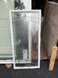Exterior door insert