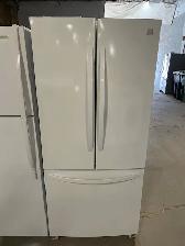 Réfrigérateur blanc 30'' portes françaises Kenmore