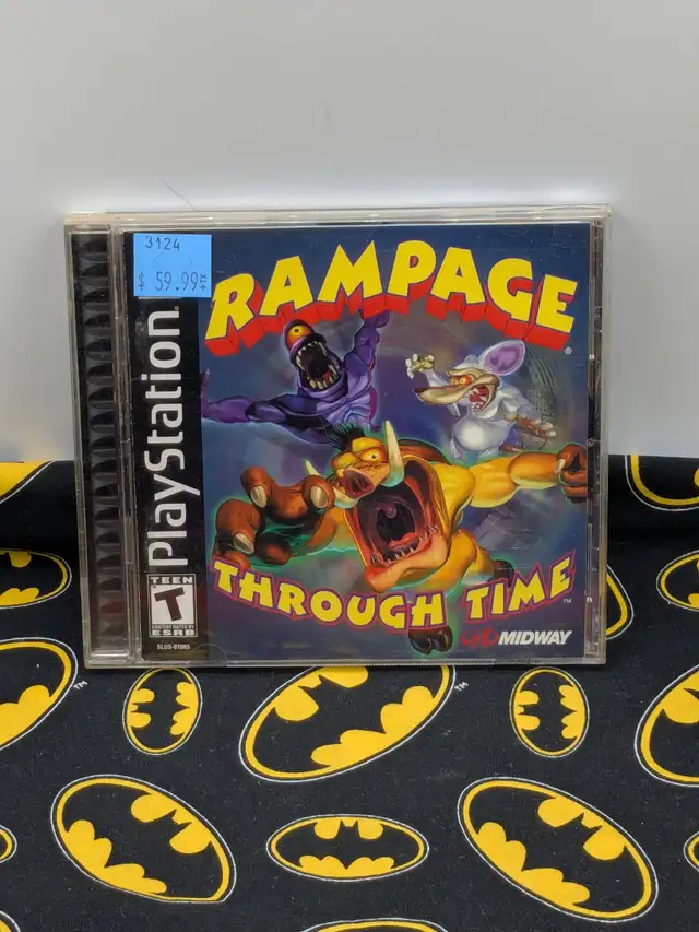 Rampage Through Time Playstation (#3124)