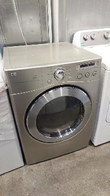 Dryer - 27' LG Front Load 7.3 Cu. Ft. Metallic Grey  - Used