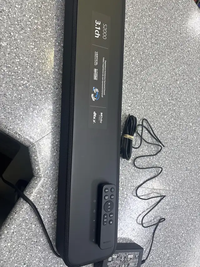 Sony HT-S2000 3.1 Soundbar with Remote
