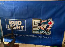 Blue Jays shirt and flag brand new - Photo 2