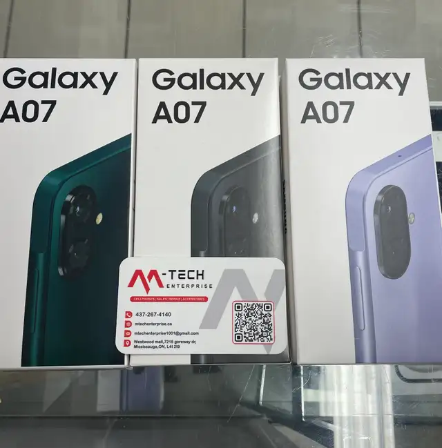 Samsung Galaxy A07 brand new sealed box