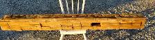 Hand Hewn White Pine Barn Beam 61/4' x 6'×681/4' long - Photo 2