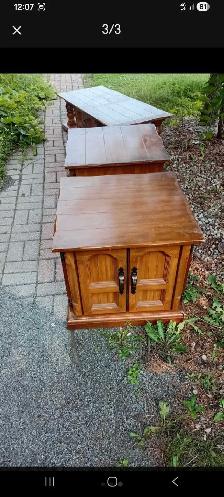 Coffee table and two end tables - Photo 3