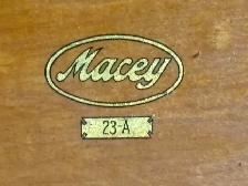 Antique Macey Three Tier Mahogany Barrister Bookcase (c. 1920s) - Photo 4