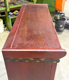 Antique Macey Three Tier Mahogany Barrister Bookcase (c. 1920s) - Photo 5