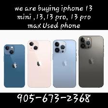 We Are Buying iPhone 13 mini, 13, 13 Pro ,13 Pro Max Used Phone