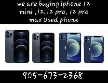 We Are Buying iPhone 12 mini, 12, 12 Pro ,12 Pro Max Used Phone