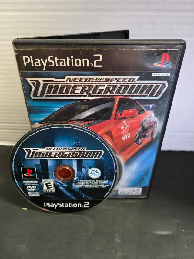PS2 Need For Speed Underground