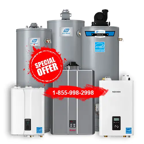 Water Heater SALE on Now! ALL Tank Types. Same Day Installation!