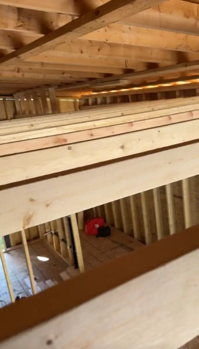 skilled interior framing