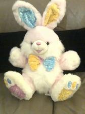 BEAU GRAND BÉBÉ LAPIN NEUF SUPER-DOUX 24'HAUTx12'ÉPAIS: $20.00