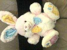 BEAU GRAND BÉBÉ LAPIN NEUF SUPER-DOUX 24'HAUTx12'ÉPAIS: $20.00 - Photo 2