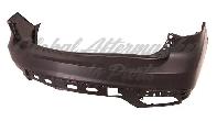 Acura Mdx 2014-2016 Bumper Rear Primed Without Lane Keep Assist