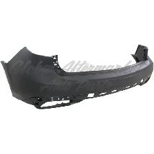 Acura Mdx 2014-2016 Bumper Rear Primed Without Lane Keep Assist - Photo 3