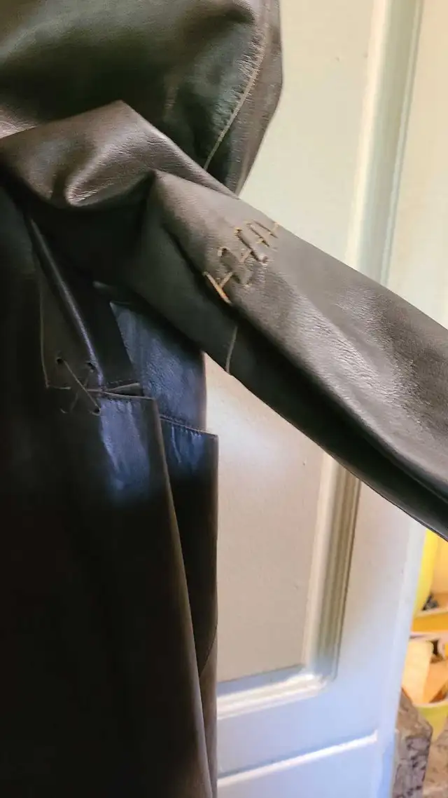 Womens Danier Leather Jacket and Pants set