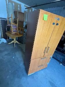 Free delivery used Wooden wardrobe with drawers - Photo 9
