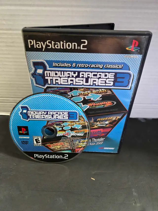 PS2 Midway Arcade Treasures 3