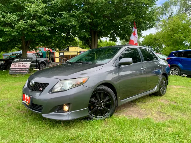 2010 COROLLA 163KM 5 SPEED SUNROOF W SAFETY INC