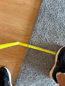 Free delivery used Grey Shag Area Rug - Photo 8