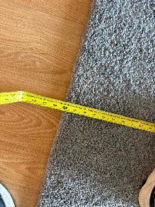 Free delivery used Grey Shag Area Rug - Photo 9