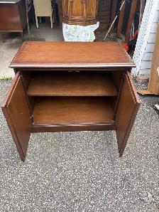 Free delivery used Wooden Cabinet with Double Doors - Photo 8