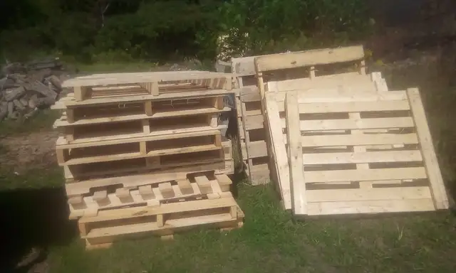 Wood skids