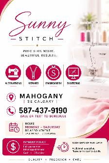 Sewing & Digitizing Embroidery Services