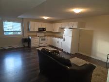 One bedroom basement suite
