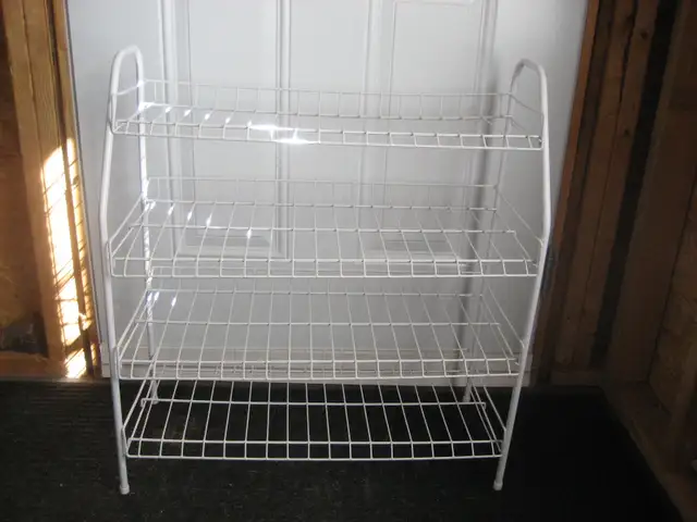 4 shelf shoe rack