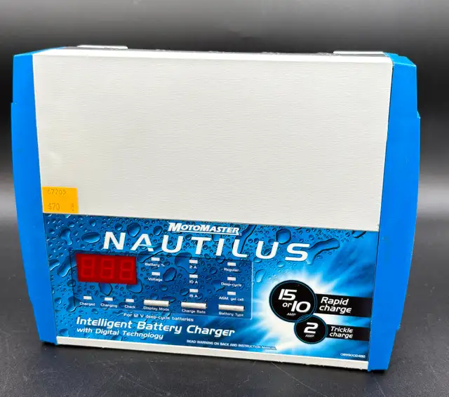 Motomaster Nautilus Marine CT-1500a Battery Charger / Tender