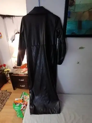 Women's faux leather jacket