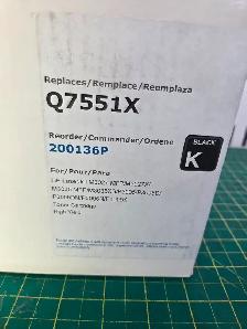 Premium Replacement Toner Cartridge Q7551X - Photo 3