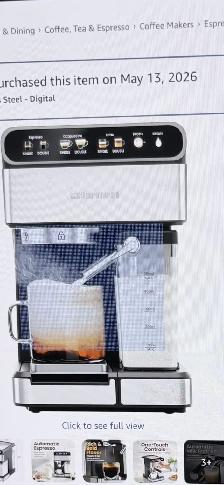 Chefman Cafemaster pro espresso machine