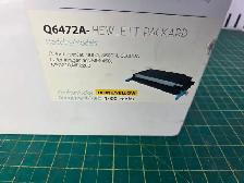 Premium Replacement Toner Cartridge Q6472A Yellow - Photo 3