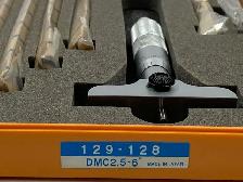 New Mitutoyo 0-6' Depth Micrometer 129-128, 2.5' Base 0.001' Res - Photo 7