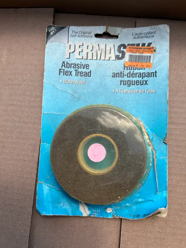 ONE NEW ROLL OF ABRASIVE FLEX TREAD
