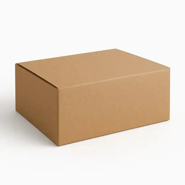 New Brown Corrugated Shipping Boxes 6 x 6 x 4 Inch